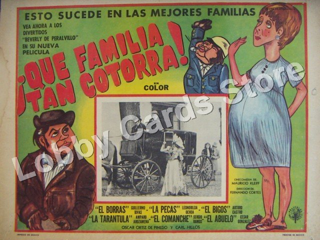 GUILLERMO RIVAS/QUE FAMILIA TAN COTORRA